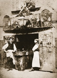 Tienda de comestibles, San Petersburgo, c.1868 de William Andreevich Carrick